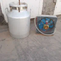 دستگاه گلاب گیری عرق گیری با بشکه و فن کوندانسور