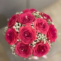 شمع گل دست‌ساز بدون قالب - هدیه‌ای ماندگار