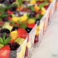 انواع شات میوه ، شات دسر و سینی مزه