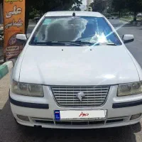 سمند ای اف سون دوگانه پایه گاز سوز ۹۶ سفید کلاس ۱۶