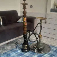 قلیان چوب گردو کافه