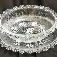 قاب و قدح کریستال بهشتی ژاپن