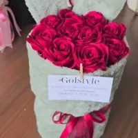 دسته گل روبانی و..