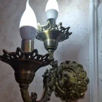 دیوار کوب برنز سالم