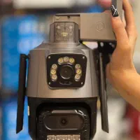 دوربین مداربسته دولنزچرخشی سیمکارتی