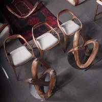 مبلمان لاوان‌..تمام چوب گردو.پارچه ترک.رنگ ایتالیا