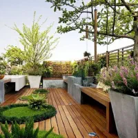 ویلا سازی محوطه سازی استخر آبنما آلاچیق طراحی اجرا