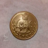 دکمه قدیمی برنجی اصل