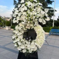 پایه گل برای عرض تبریک تاج نمایشگاهی ترحیم ختم
