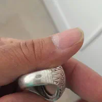 انگشتر عقیق نباتی