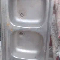 سینگ ظرف شویی دو لگنی اصل استیل