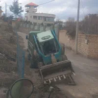 بابکت خاکبرداری مینی لودر نخاله تخریب توماس