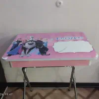 میز تحریر باکس دار کودکانه تاشو