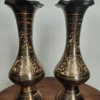 گلدان برنزی ابکاری وارداتی