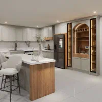 طراحی و اجرای کابینت تضمینی با بهترین متریال