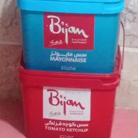 سس گوجه تند و سس مایونز
