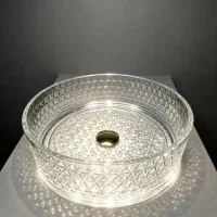 کاسه روشویی کریستالی