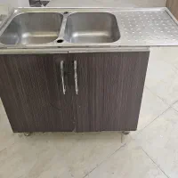 سینک ظرفشویی و کابینت