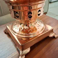 سماور ذغالی مسی قدیمی نوی نو