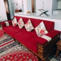 فروش مبل 10نفره خیلی شیک و تمیز محکمراخت