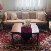 مبل فرانسوی ۷ نفره چوب راش