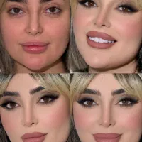 میکاپ و شینیون حرفه ای و عروس