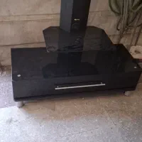 میز تلویزیون lcd شیشه ای ترکیه