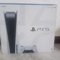 فروش PS5 فت دیسک‌خور + دو دسته(کاملاً سالم و تمیز)