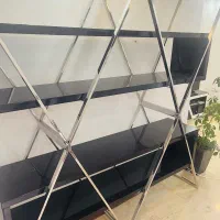 بوفه وارداتی با استیل کنیه ایتالیا و چوب ترک