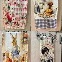 دستمال حوله ای آشپزخانه  پینترستی