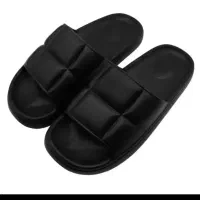 دمپایی مردانه پاپا اصلی نو رنگ مشکی طوسی سایز ۴۱