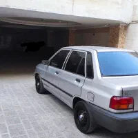 پراید 86دوگانه کارخانه بی رنگ شاسی سالم