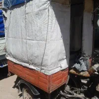 موتور هندا با تریلی با چادر