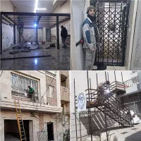 جوشکاری سیارآهنگری نرده حفاظ پنجره بالکن پله آهنگر