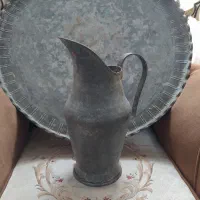 پارچ قدیمی و مجمع قدیمی مسی