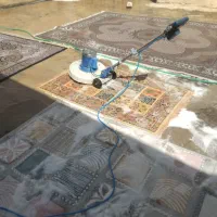 قالیشویی فرچه زنی سیار درمحل
