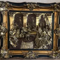 تابلو پلی استر طلاکوب