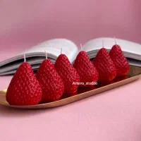 شمع خاص و متفاوت،دستساز مناسب برای دکور و هدیه