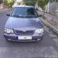 پراید ۱۳۲ مدل ۹۱ سفارشی رنگ بنفش متالیک