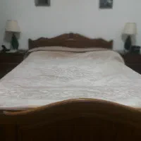 سرویس،تخت خواب کامل چوب ام دی اف یا روکش چوب نیست