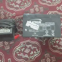 باطری موتور 7امپر همراه با شارژر