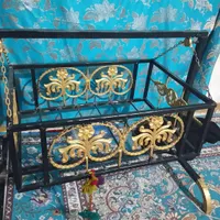گهواره گل دار|اسباب و اثاث بچه|خاش, |دیوار