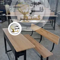 نیمکت مدارس دونفره پشتی دار،نیمکت مدرسه پشتی دار