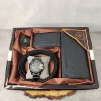 پک‌روز‌مرد‌ست‌کیف‌پول‌و‌کمربند‌ساعت‌باکس‌نیم‌ست