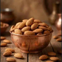 پاک کردن بادام وپسته فقط خانم