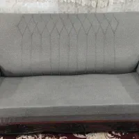 فروش مبل 10 نفره راحتی دورنگ همراه بامیز