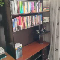 کتابخانه چوبی کتاب خانه