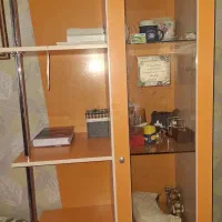 فروش فوری کتابخانه ویترین چسبیده بهم رنگ اسپرت