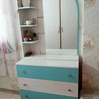 کمد و میز ارایش دخترونه شیک و جادار