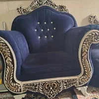 باسلام مبل سورمه ای سالم یه سه نفره با دوتا تکی ..